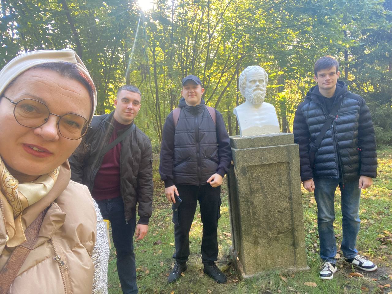 Практичне заняття з філософії в Софіївці?! А чому б і ні!